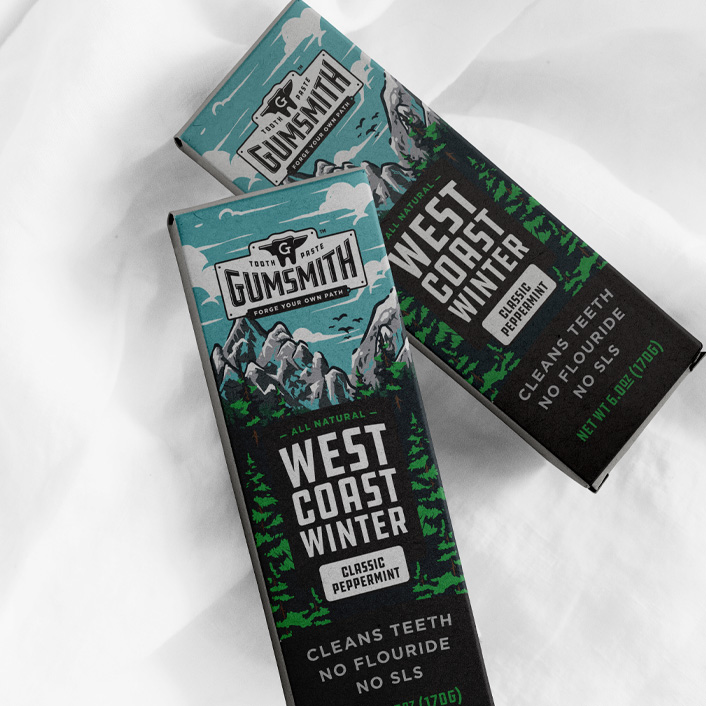 Tooth Paste Package Design