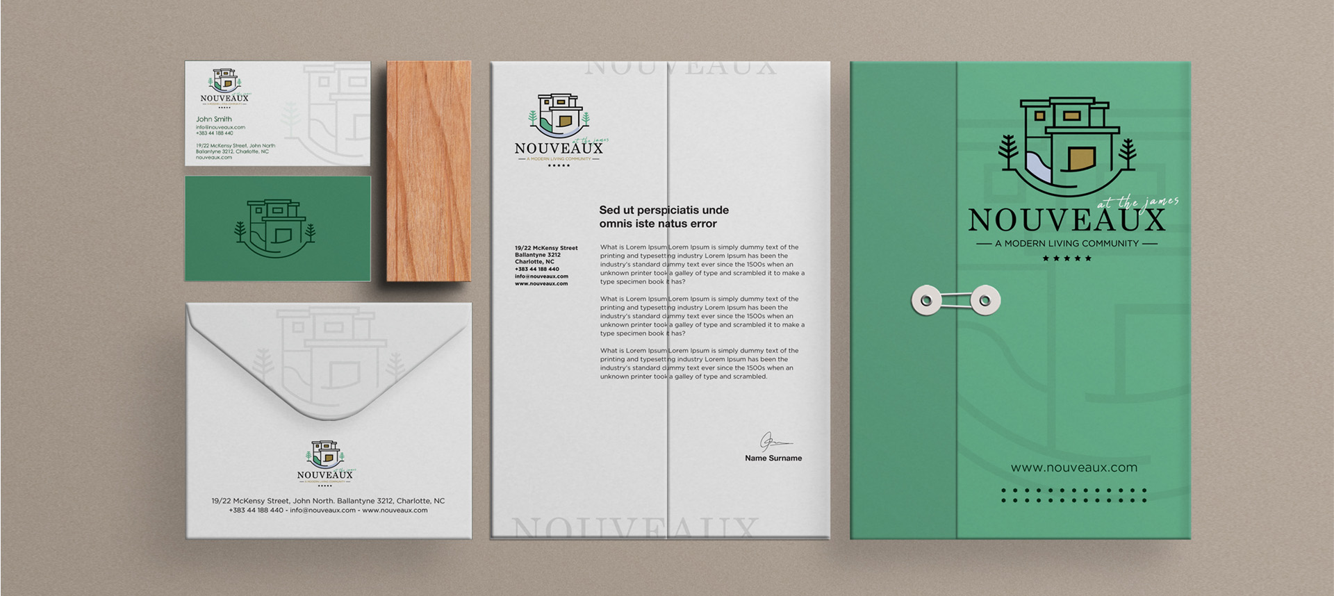 Project image of Nouveaux at the James