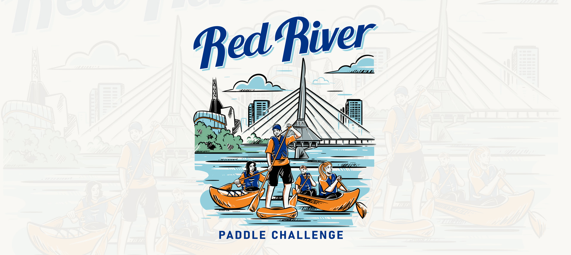 Project image of Red River Paddle, T-Shirt Design