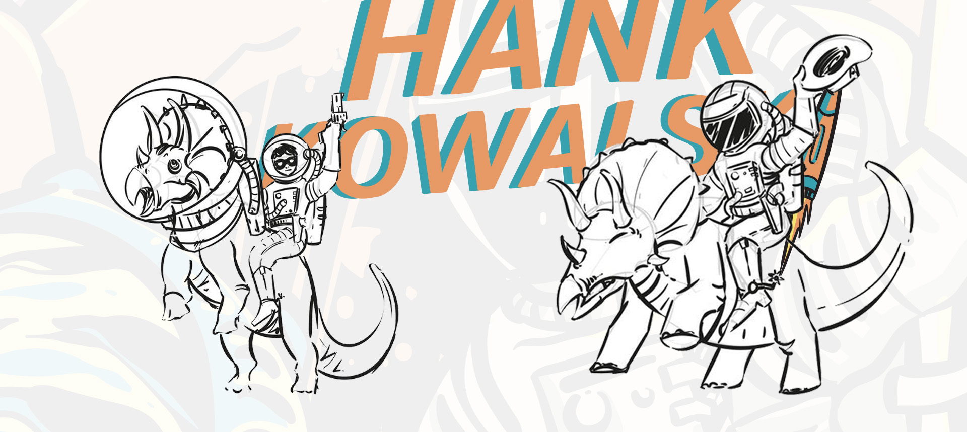 Project image of Hank Kowalski Illustration Design