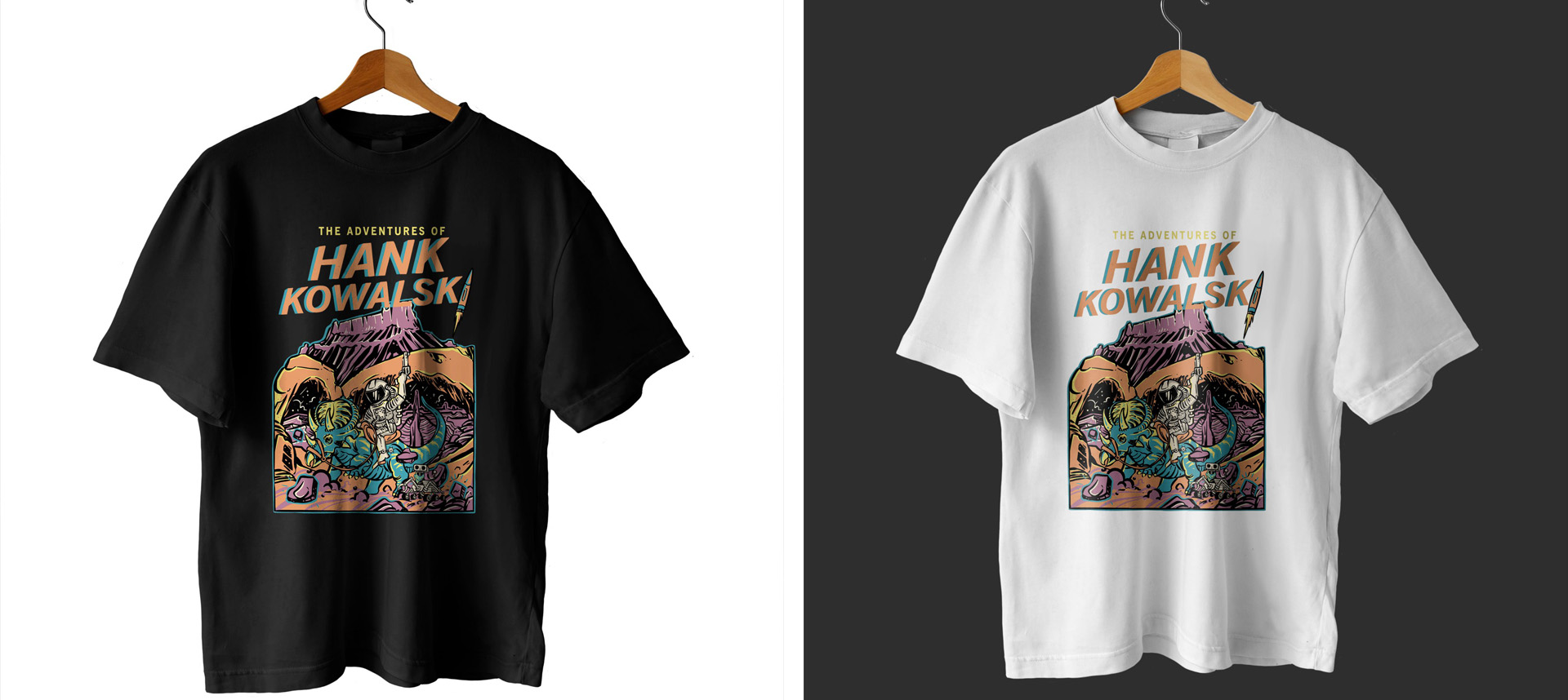 Project image of Hank Kowalski Illustration Design