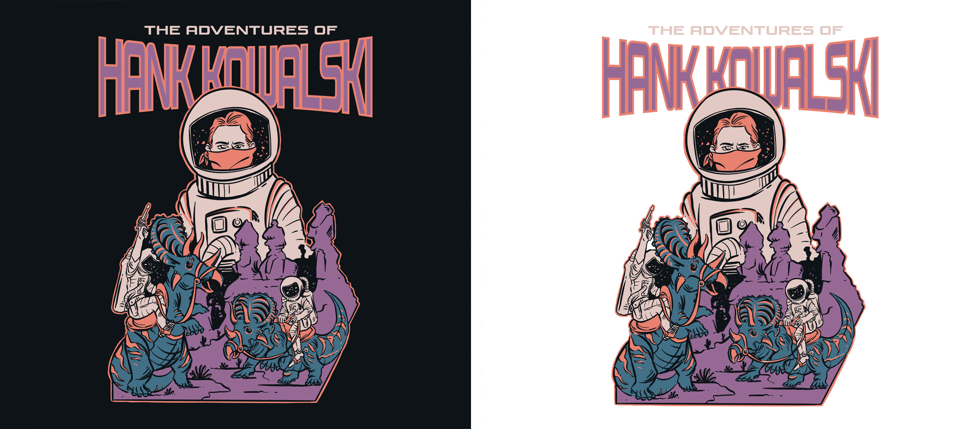 Project image of Hank Kowalski Illustration Design