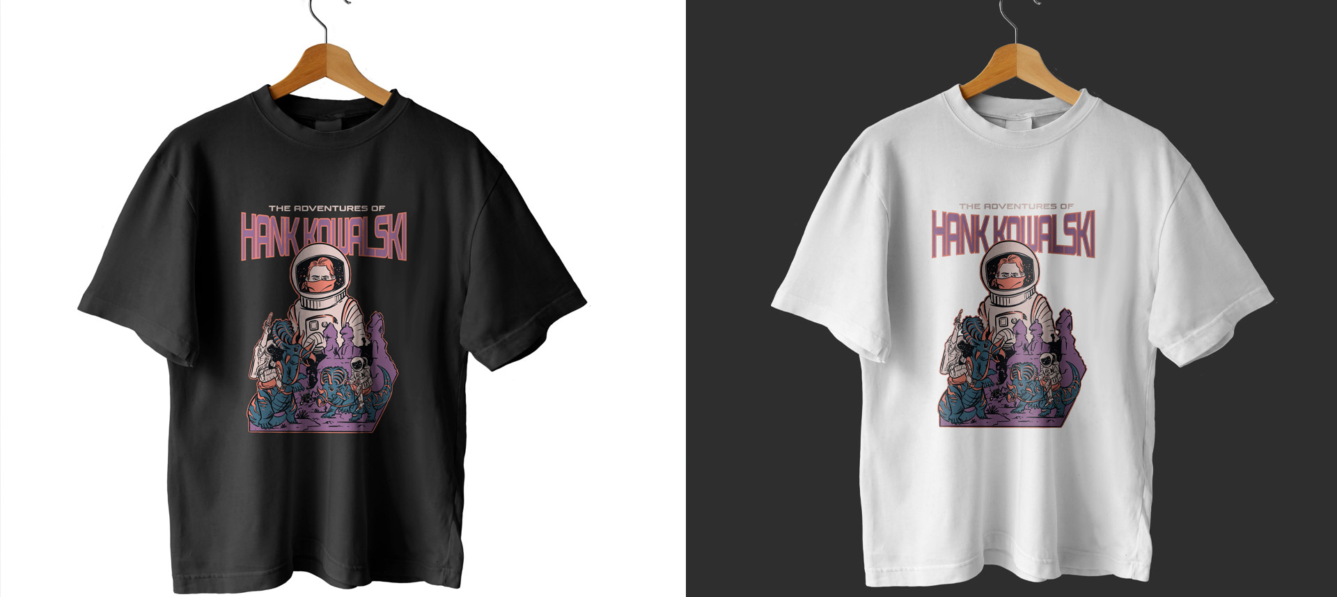 Project image of Hank Kowalski Illustration Design