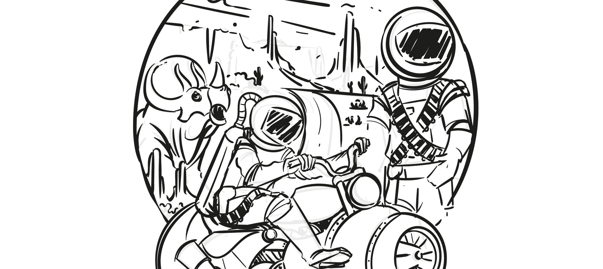 Project image of Hank Kowalski Illustration Design