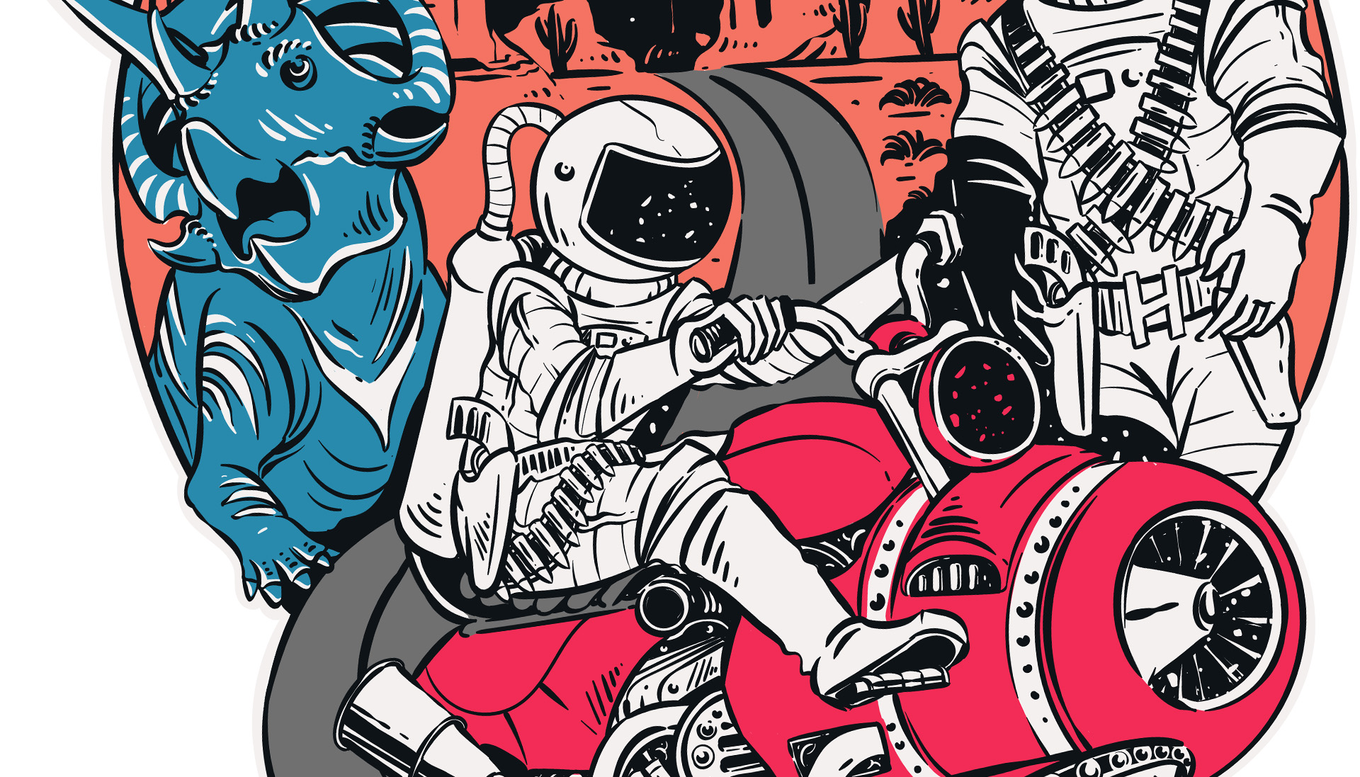 Project image of Hank Kowalski Illustration Design