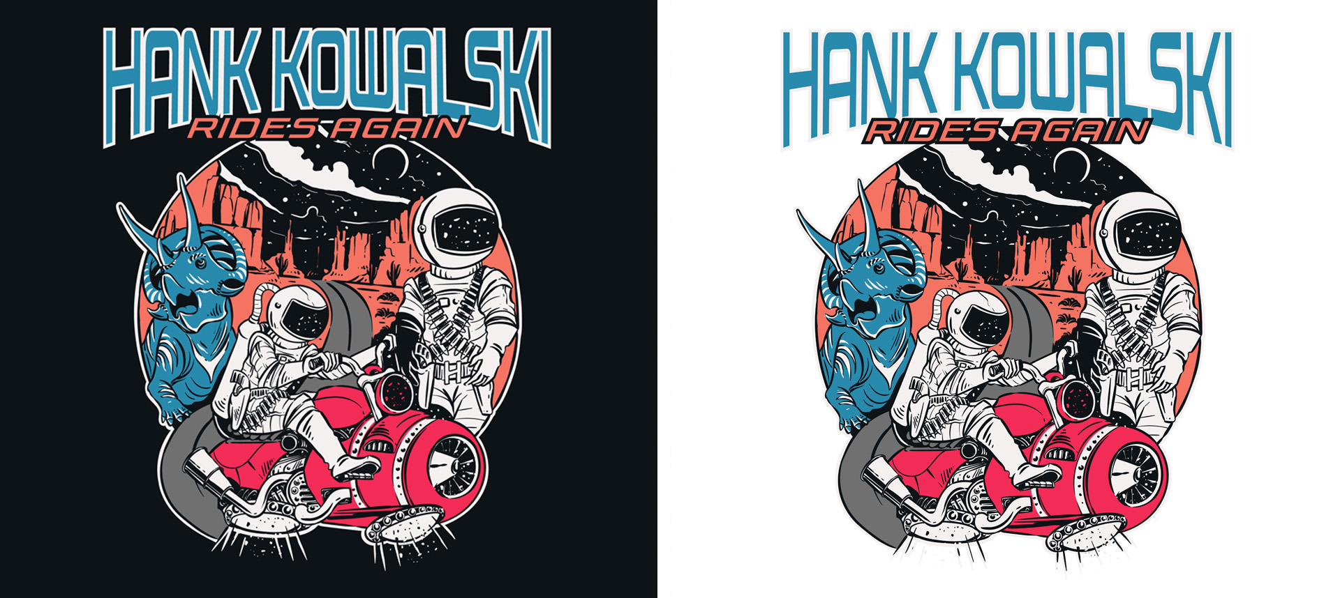 Project image of Hank Kowalski Illustration Design