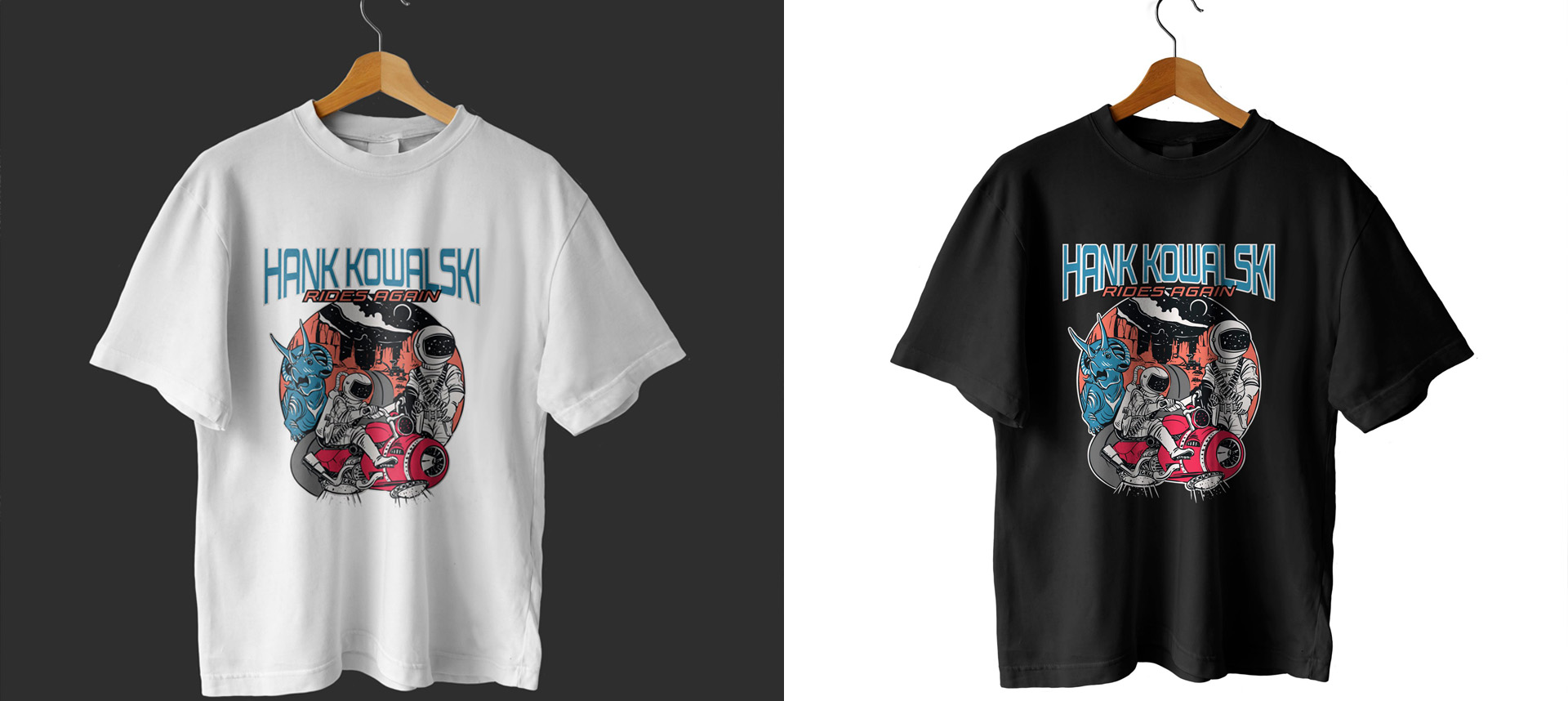 Project image of Hank Kowalski Illustration Design