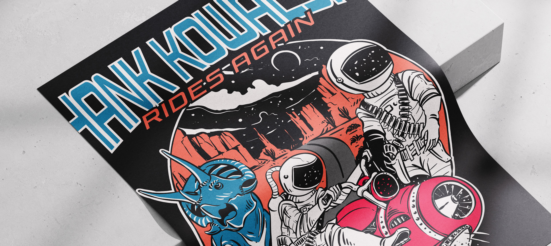 Project image of Hank Kowalski Illustration Design