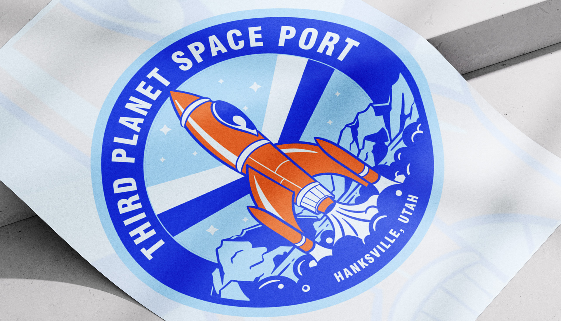 Project image of Third Planet Space Port Illustration