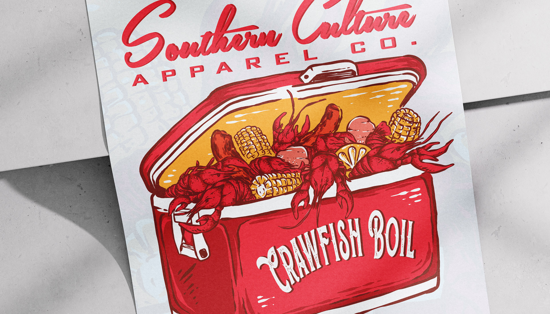 Project image of Crawfish Boil T-Shirt Design