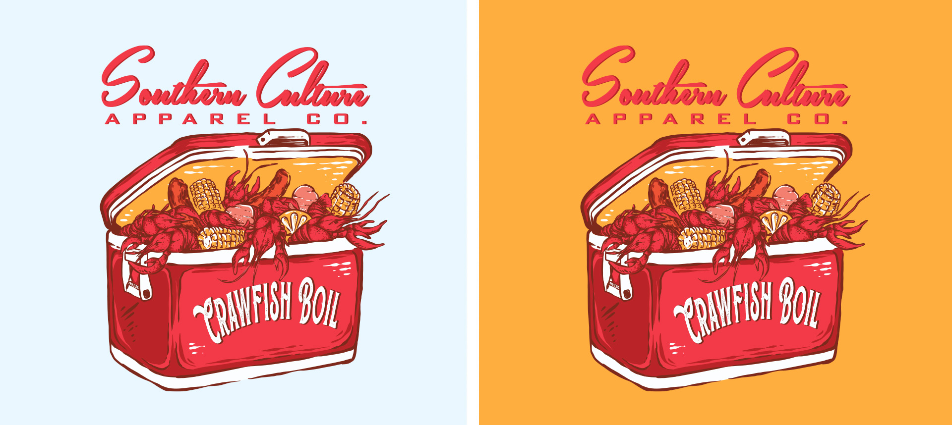 Project image of Crawfish Boil T-Shirt Design